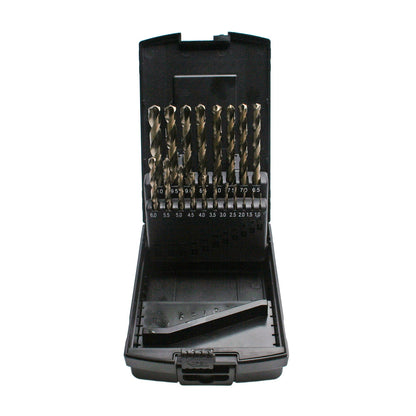 HSS-G Cobolt 5% Borrset – 19 delar 1–10 mm | Kobaltborrar