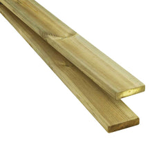 Pressure-impregnated planed timber 21x95 green
