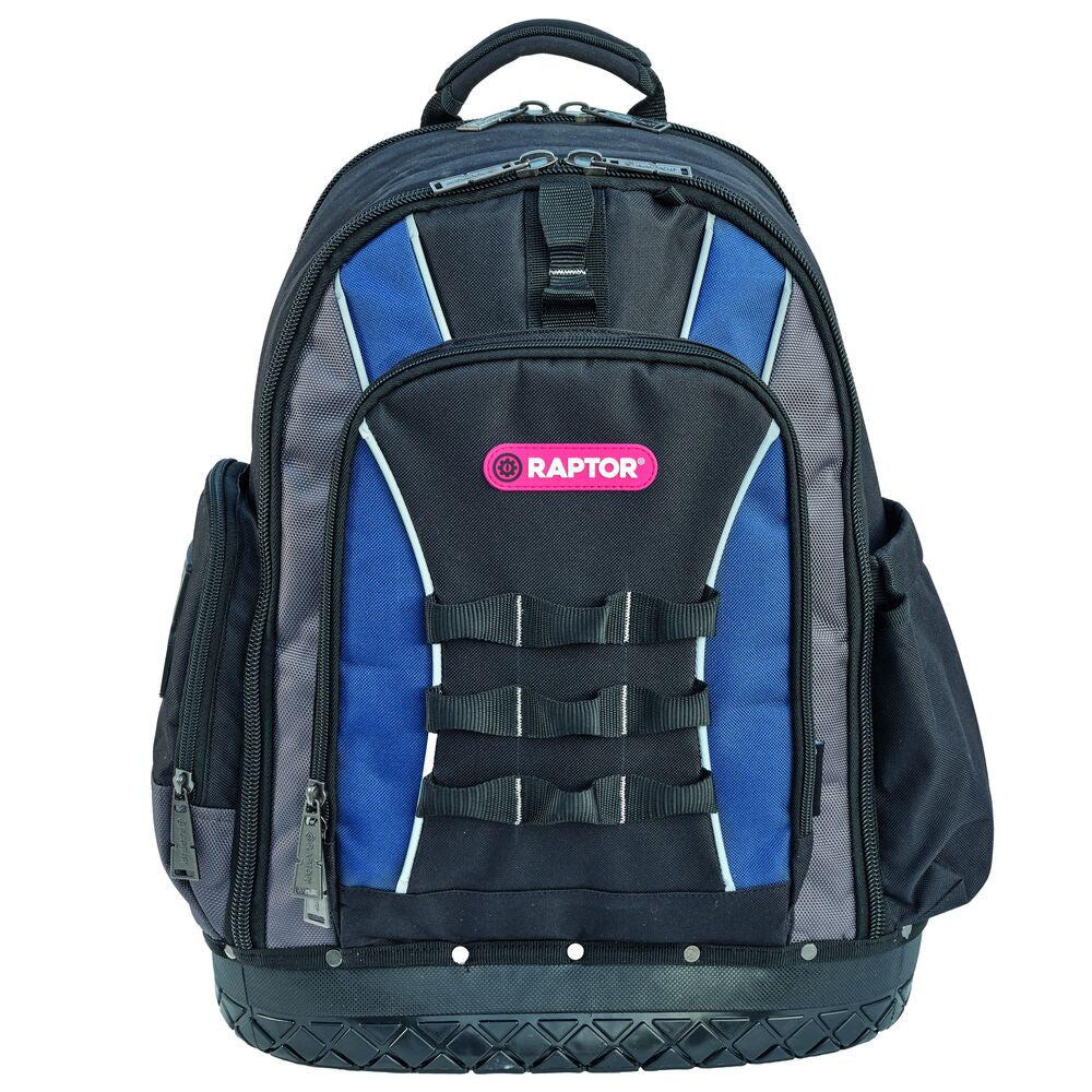 Raptor Verktygsryggsäck – slitstark med många fack