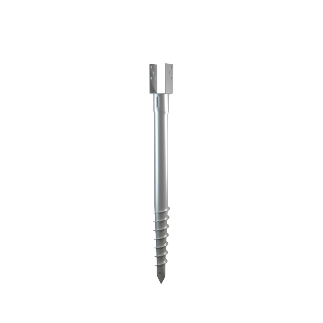 Stavrex ground screw 900 mm fixed beam shoe 3″ / 4″ Ø65 mm