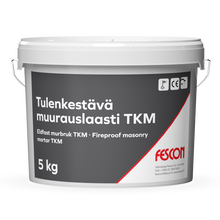 Fescon tulenkestävä muurilaasti TKM