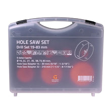 Hålsågsats Bi-Metal Kobolt – 7 Hålsågar + 2 Hållare | 9-delars Premiumset i Väska