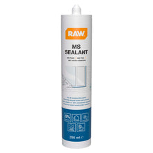 RAW MS Tätningsmassa 290 ml Grå – elastisk polymeerfog