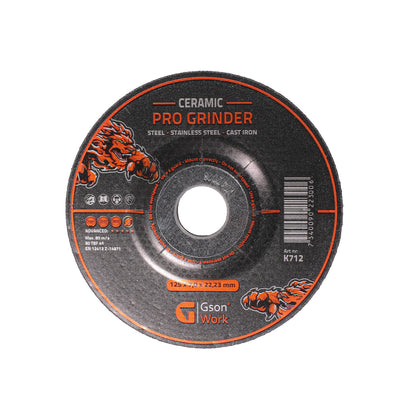 Keramisk lamellrondell  125 × 70 × 22,23 mm