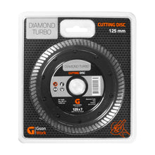 Diamond Turbo Cutting Disc 125 x 7.0 x 1.2 x 22.23 mm