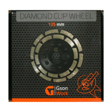 Diamantslipskiva kopp 125×50×70×22,23 mm – För betong & sten