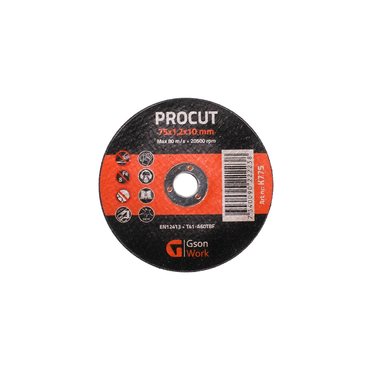 Kapskiva 75 × 12 × 10 mm – 5-pack