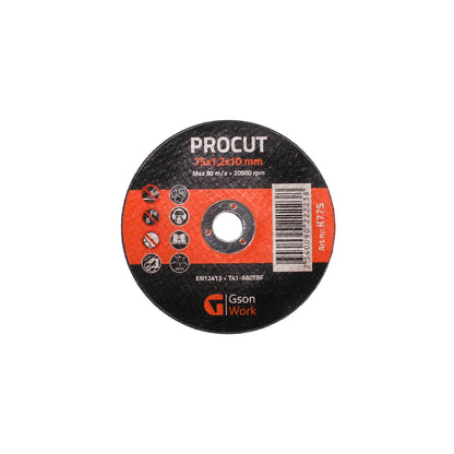 Kapskiva 75 × 12 × 10 mm – 5-pack