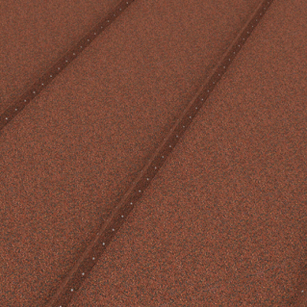 TopSafe Classic takfilt med trekantslist 0,7 × 10 m – Tegelröd