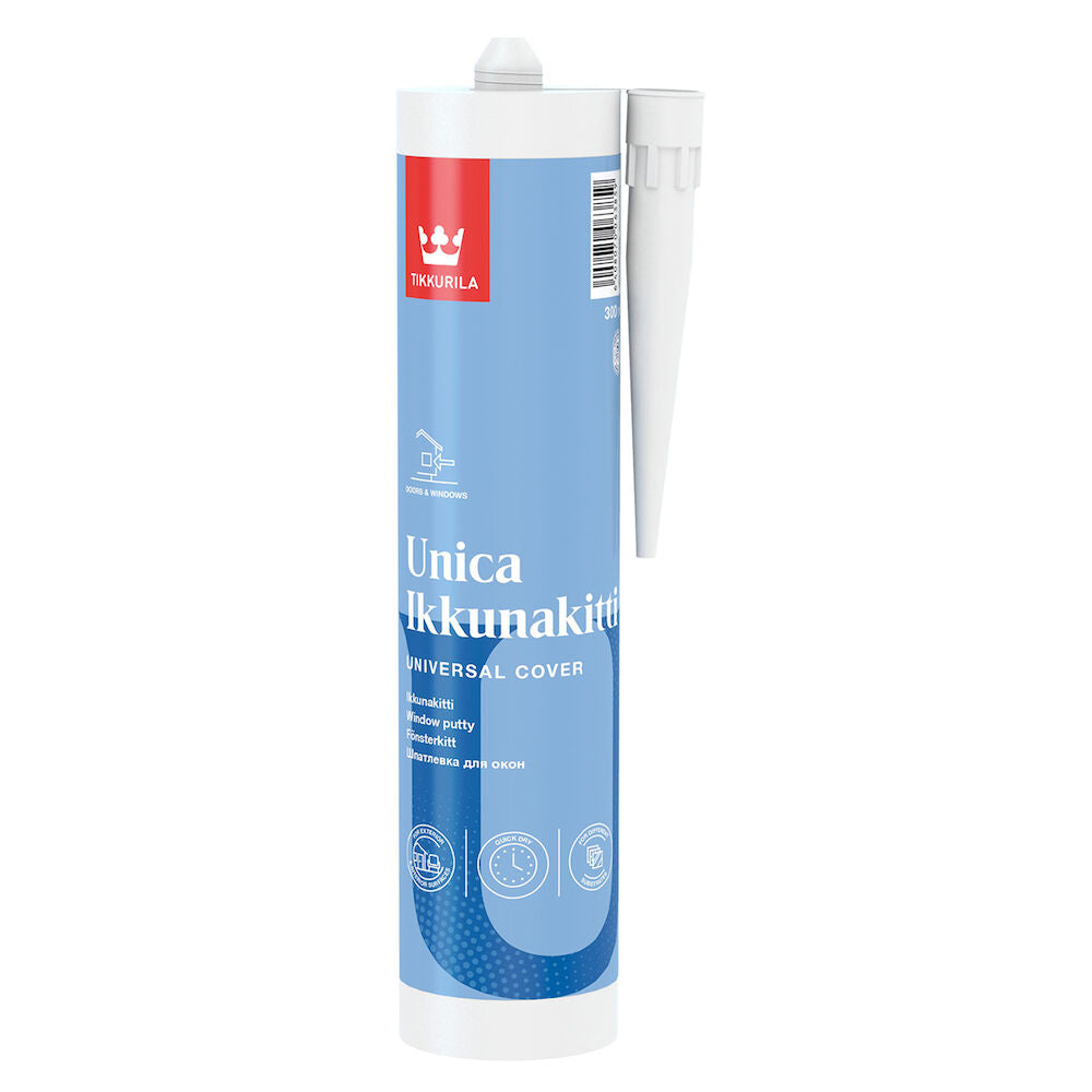 Tikkurila Unica ikkunakitti 300 ml – Päällemaalattava