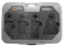 Multiblad-Set 12-pack | Bi-Metal & HCS | Starlock-kompatibla Blad för Trä, Metall & Installation