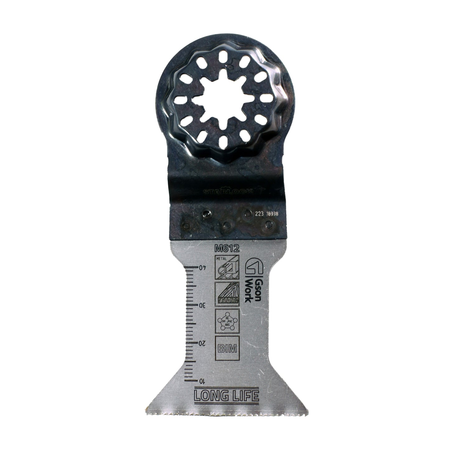 Multisågblad Starlock bi-metall 44x47mm - Universellt multisågblad