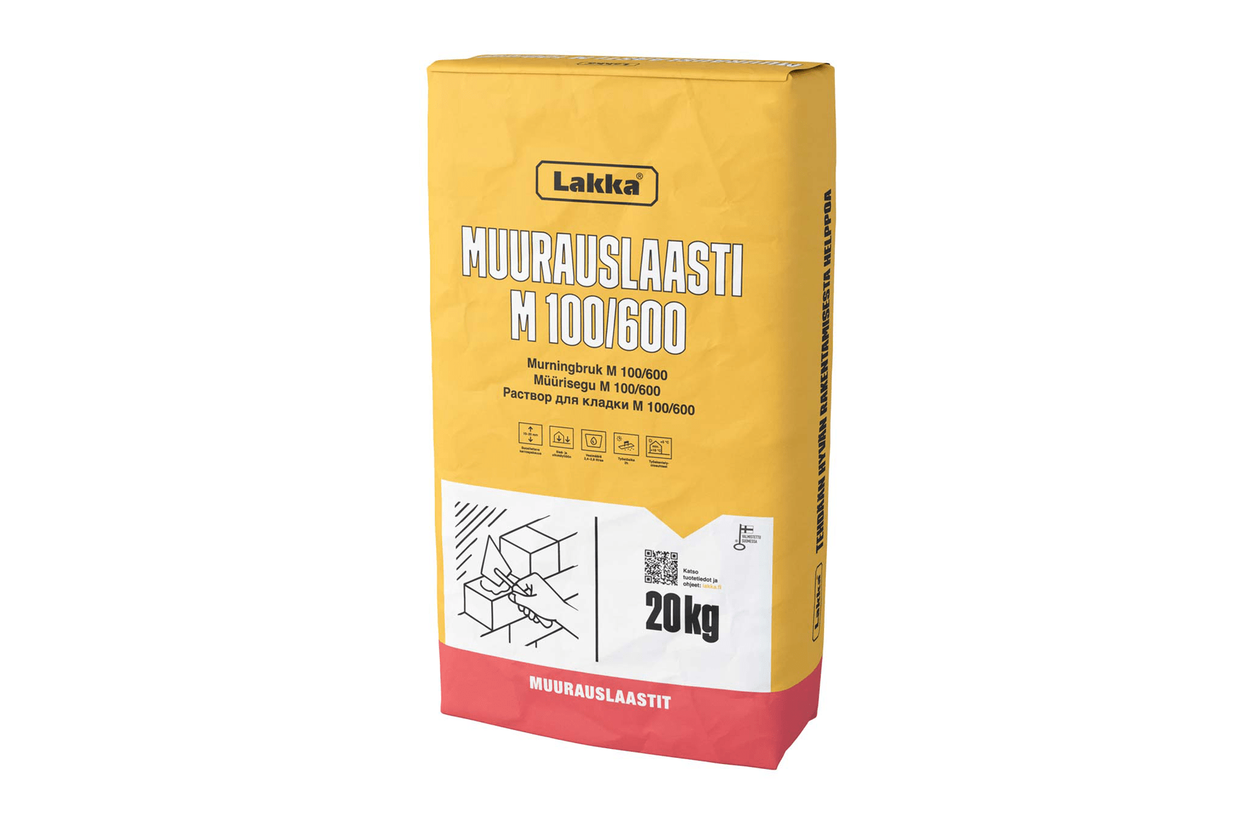Lakka Mortar M100/600 20 kg