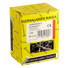 Kuumasinkityt naulat 2,3x60