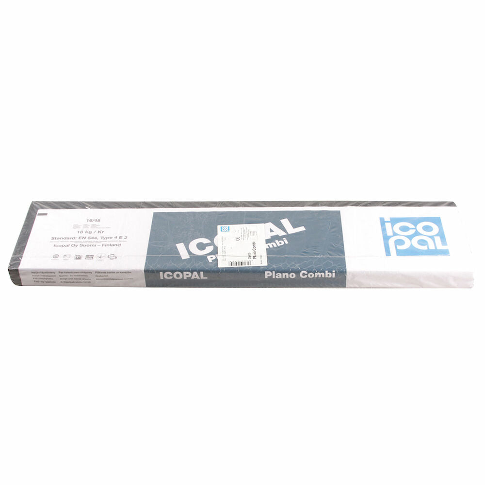 Nock/roof edge plate Plano Combi black – For bitumen roofs