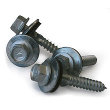 Takskruv för plasttak – Järboruuv 5,5 x 33 mm med tätningsbricka – 50 st