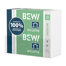 EPS-skiva BEWI Greenline Lattia 100 100x1000x1200 mm