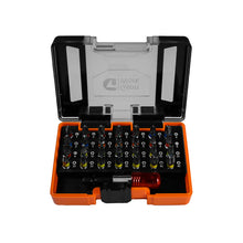 Färgkodade Bits i S2-stål för Proffs & Hemmafixare 29 delar