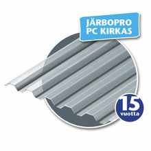 Plasttak JärboPro PC 3600 mm Trapets Klar