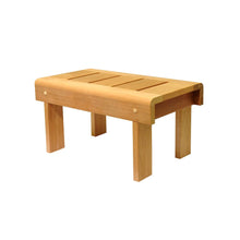 Helios bench, heat-treated aspen