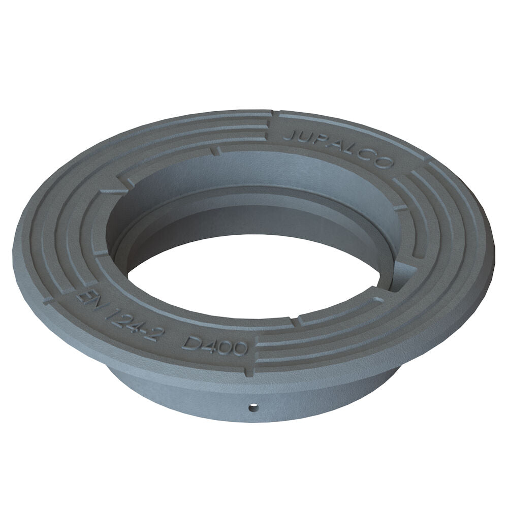 Jupalco justerbar gjutjärnsram Ø 300 mm