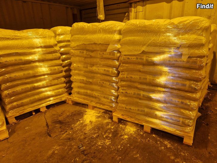 6mm 15kg pellet sacks - 990kg/pallet