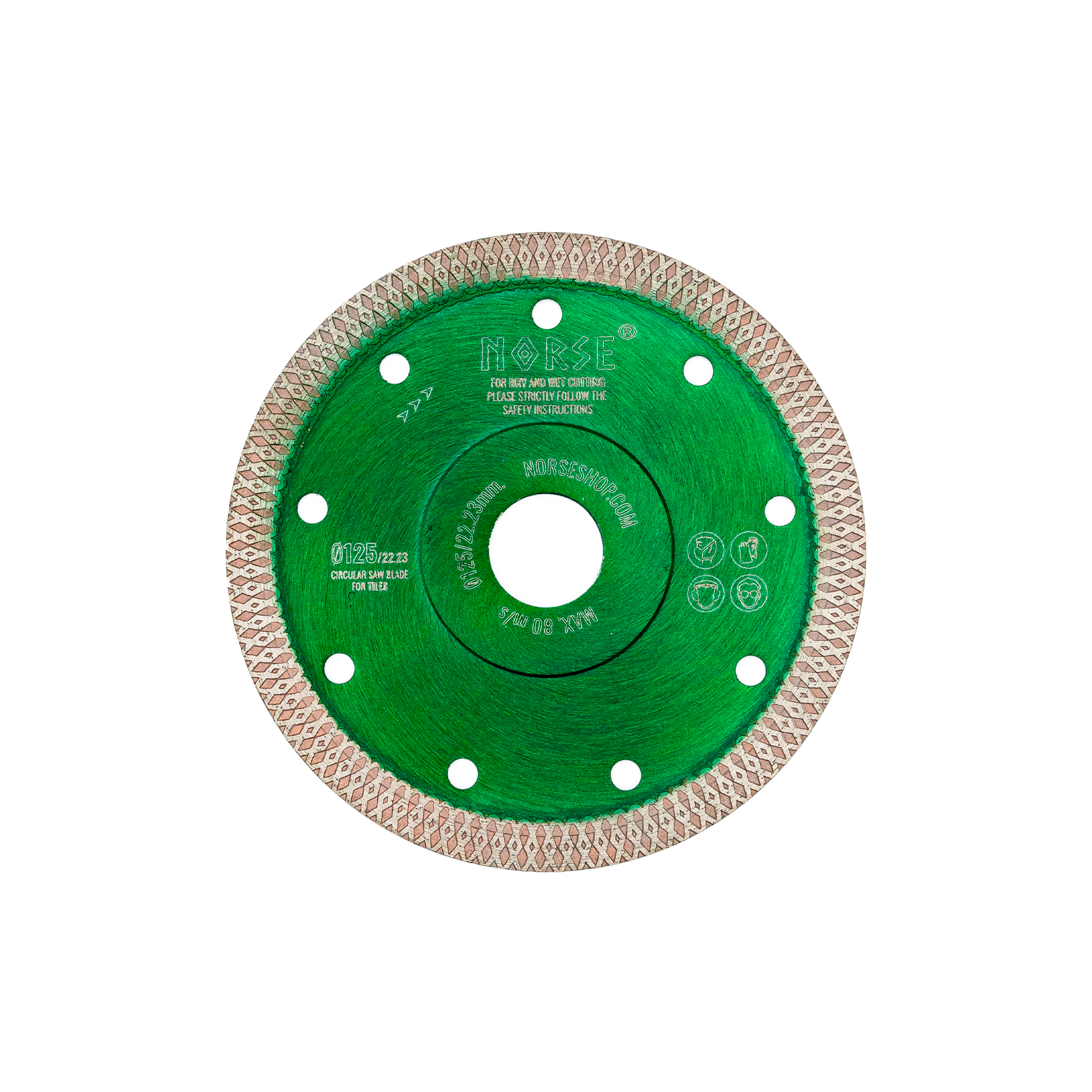 Diamantkapklinga 125/22,23 mm