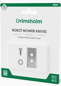 Robottiruohonleikkurin terät